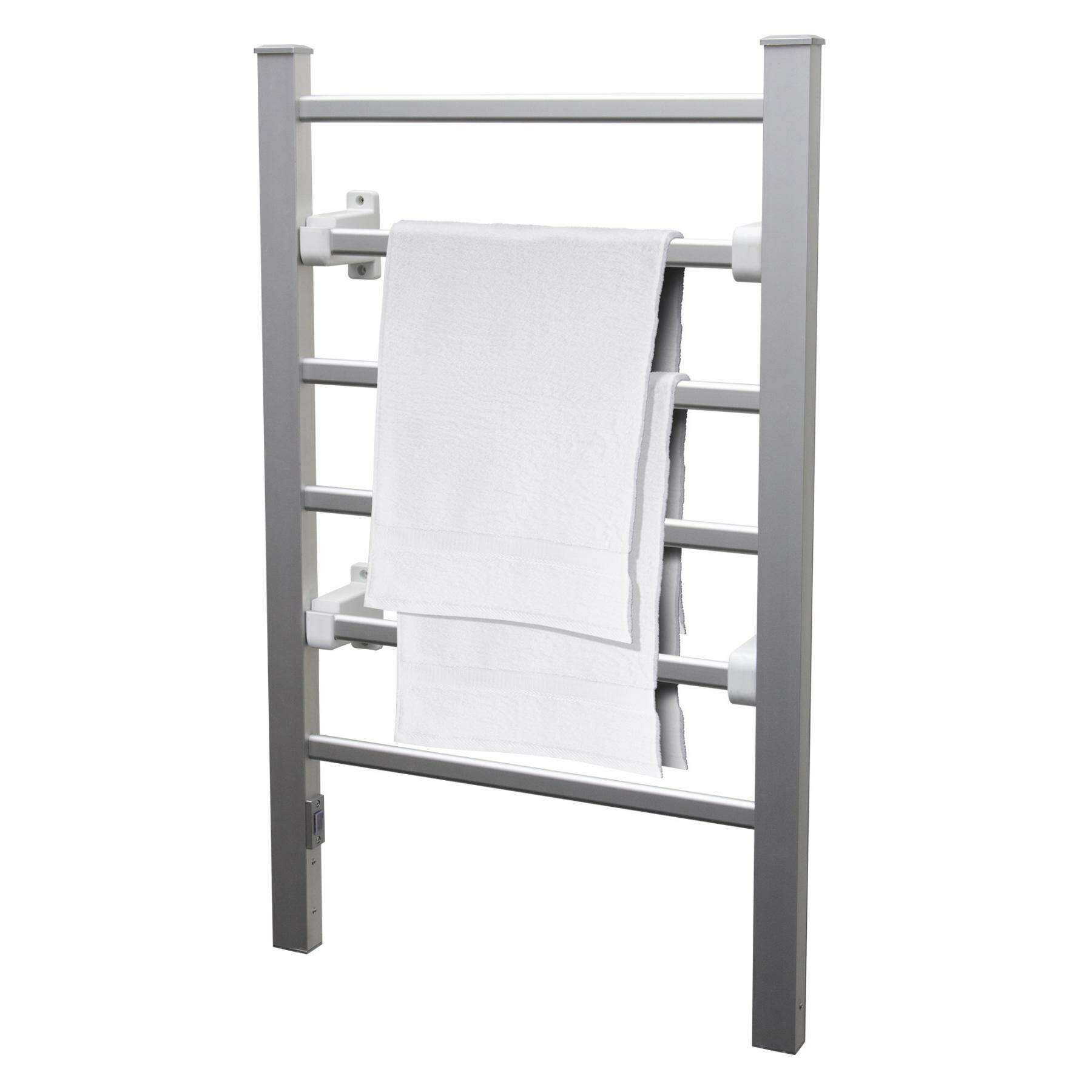 Home by Somogyi HOME FTW 2 Fűtött, 100w-s fűtött elektromos törölközőszárító ftw2 szabadon álló, és rögzíthető