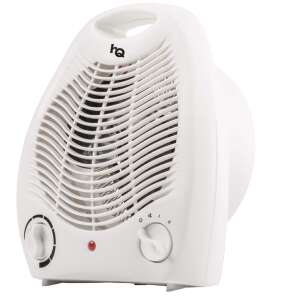 Home FK 1 hordozható Hősugárzó 1000 / 2000 W Fehér fürdőszobai gyors felfűtő Hősugárzó, állítható teljesítmény, túlmelegedés elleni védelem hideg meleg levegő 50686236 - Home