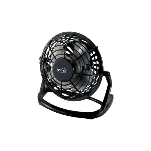 Fekete Home by Somogyi Home TF 10 USB asztali ventilátor, hordozható ventilátor - Ventilátor