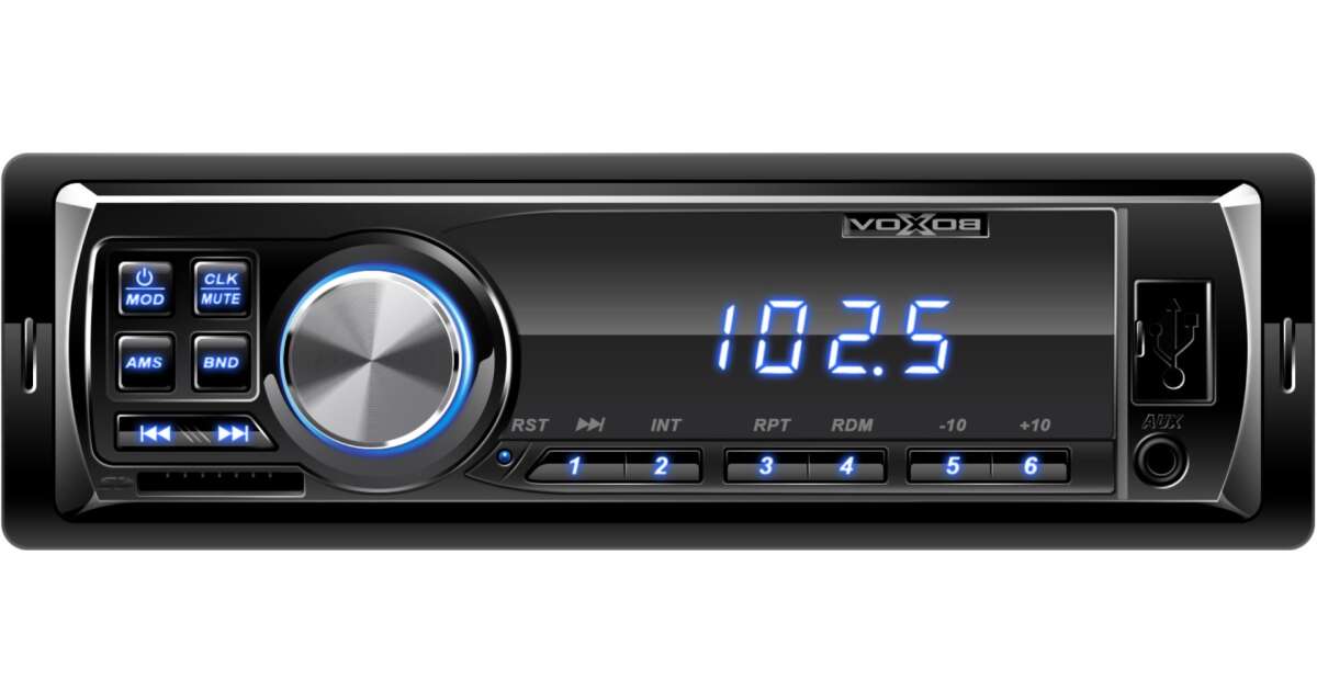 SAL VBT 1100-BL USB - SD MP3 Bluetooth Car Radio VoxBox Instruction Manual