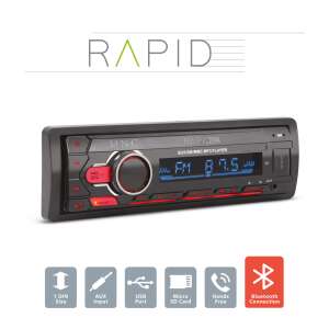 MNC autórádió Bluetooth Fejegység "Rapid" - 1 DIN - 4 x 50 W - BT - MP3 - AUX - SD - USB - 39750