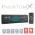 MNC PhantomX 39752 Auto-Multimedia-Player 1DIN, 4 x 50 W - Gestenversion, Bluetooth, MP3, AUX, USB 50686371
