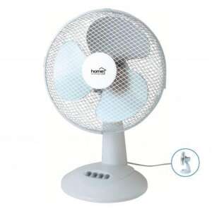 Home TF 30 asztali ventilátor 30cm 3 sebességfokozattal és oszcilláló funkcióval - Home