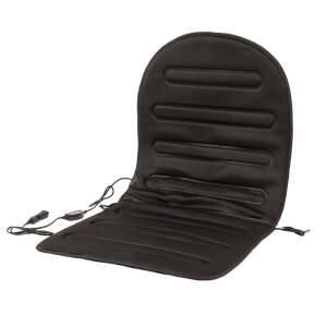 4CARS fűthető autós ülésvédő állítható hőmérséklettel, fekete - Ülésfűtés