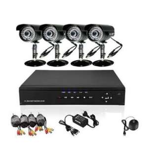 SPRINTER CCTV megfigyelő rendszer GLOBAL 4 kamerás szett vevőegységgel Online megfigyelőközpont 4 kamerával 50688765 