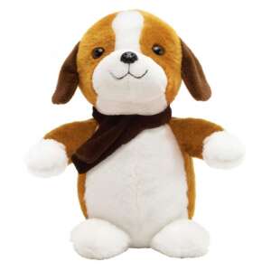 Home karácsonyi Hangutánzó barna plüss kutya interaktív játék, adaptív kutya - KDD 22