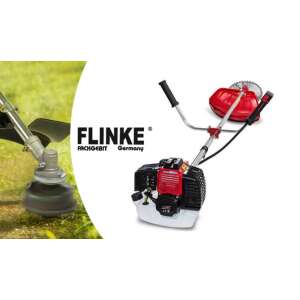 Flinke benzines fűkasza, 5.8 LE, 2 ütemű motor, professzionális kerti szerszám - Flinke