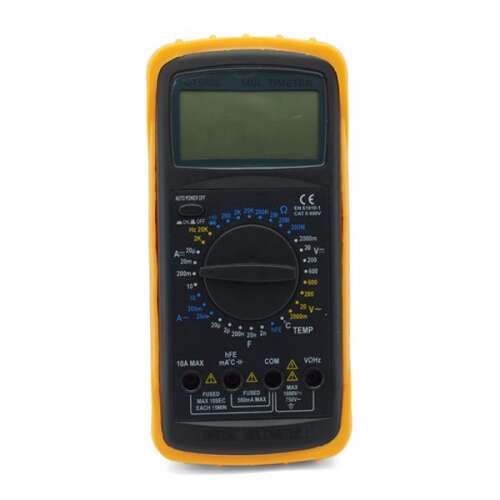 SMA dt-5808 Digitális multiméter univerzális szaki műszer hőmérő funkcióval