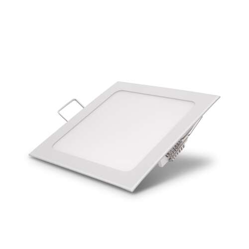 Phenom 12W Beépíthető LED panel lámpa, 1200 lumen, 4200K, négyzet alakú, fehér