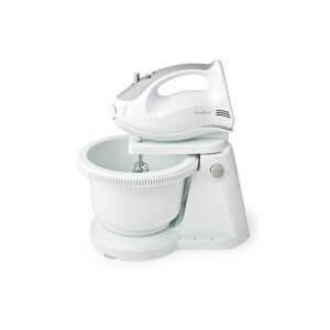Fehér álló mixer 2 literes tálal, tökéletes tészta, tészták és egyéb keveréséhez - Kézi aprító, Kézi mixer, Gyümölcscentrifuga és préselő és Elektromos tésztagép
