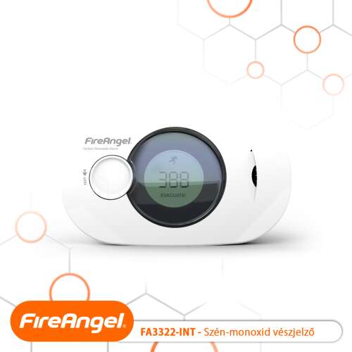 FireAngel CO-9D-INT Szén-monoxid vészjelző digitális kijelzővel
