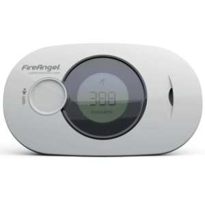 FireAngel Szén-monoxid riasztó FA3322-INT, 10 év élettartamú akkumulátorral, digitális LCD kijelzővel - FireAngel