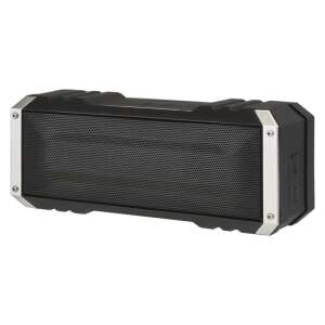 EMOS Boomer Bluetooth hangszóró, fekete és ezüst, ferde nézet - Audio