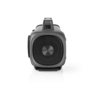 Nedis Boombox Power Partymagnó 60W hordozható Bluetooth hangszóró, elülső nézet - Rádió