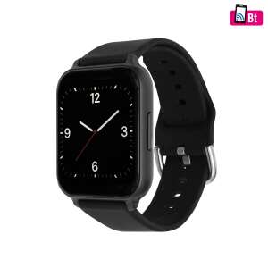 Fekete Home by Somogyi smw fit HOME SMW FIT fitnesz okosóra pulzus, vérnyomás, véroxigén mérés, lépés számlálás, alvás elemzés funkcióval - Home by Somogyi