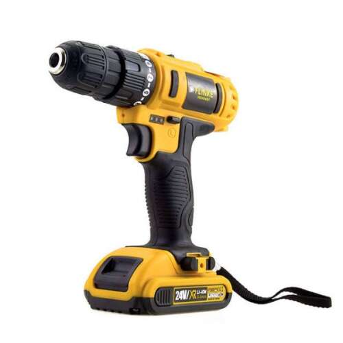 Flinke Extreme-x 58 részes csavarozógép erősített kivitel 25V Akkumulátoros Csavarozó Gép 2db Akkumulátorral ( FK-8003) böröndell és szerszámokkal fk8003