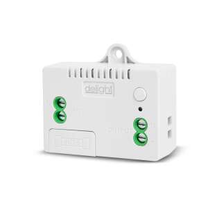 Delight Kinetic vezeték nélküli fali kapcsoló vezérlőegység, fehér, elülső nézet - Villanykapcsoló