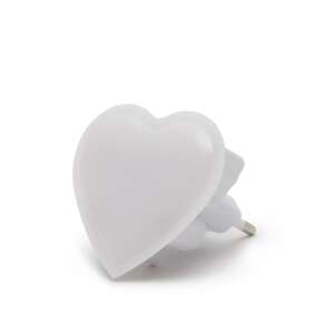 PHENOM LED szív alakú éjszakai fény, piros, dugós - Irányfény