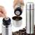 Stainless steel thermos with push button, 1 liter, for hot drinks, keeps drinks hot for 6 hours, Excellent Houseware brand