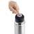 Stainless steel thermos with push button, 1 liter, for hot drinks, keeps drinks hot for 6 hours, Excellent Houseware brand