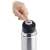 Stainless steel thermos with push button, 1 liter, for hot drinks, keeps drinks hot for 6 hours, Excellent Houseware brand