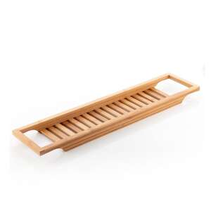 Bamboo bathtub tray, 64x15 cm, for holding bath essentials - Other bathroom accessory