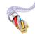 Kabel do ładowania Baseus Dynamic 2 USB - Lightning, 2,4 A, 2 m (fioletowy) 50713285