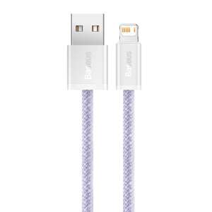 Kabel Baseus Dynamic 2 USB - Lightning, 2.4A, 2m, fioletowy - Kabel Lightning