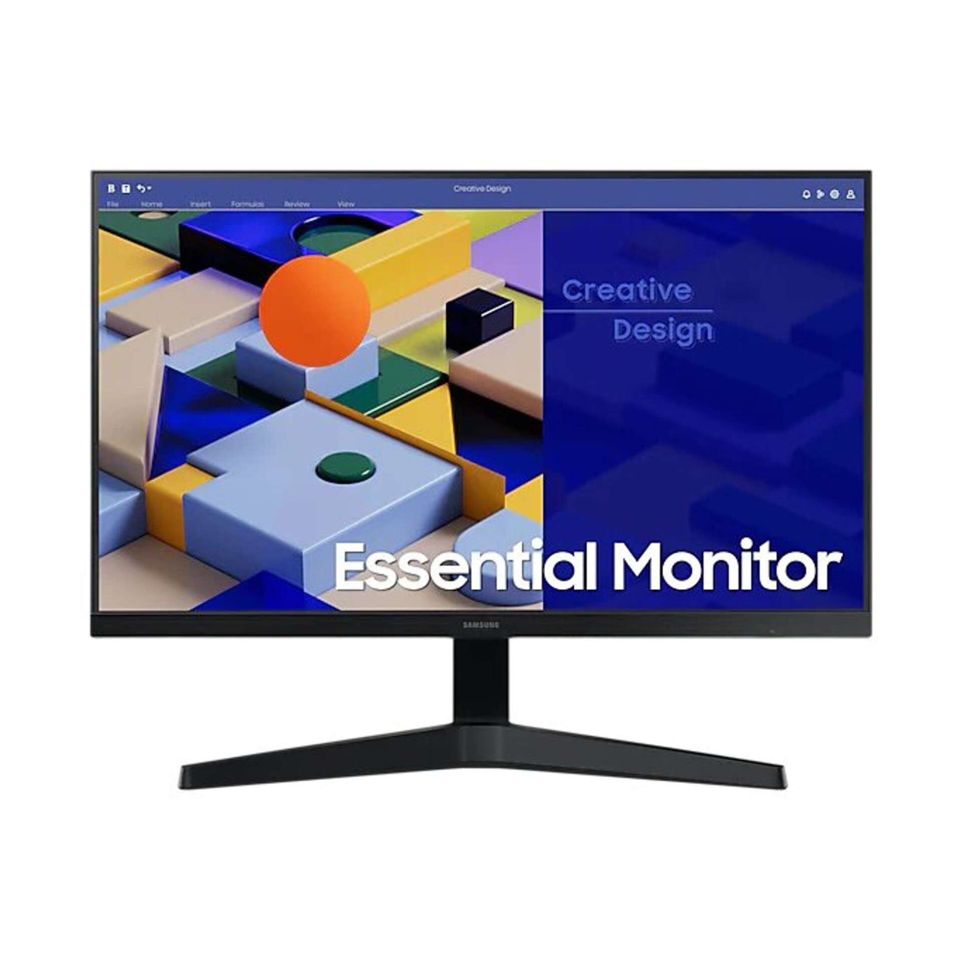 Samsung Essential LS24C310EAUXEN IPS LED Monitor, Fekete