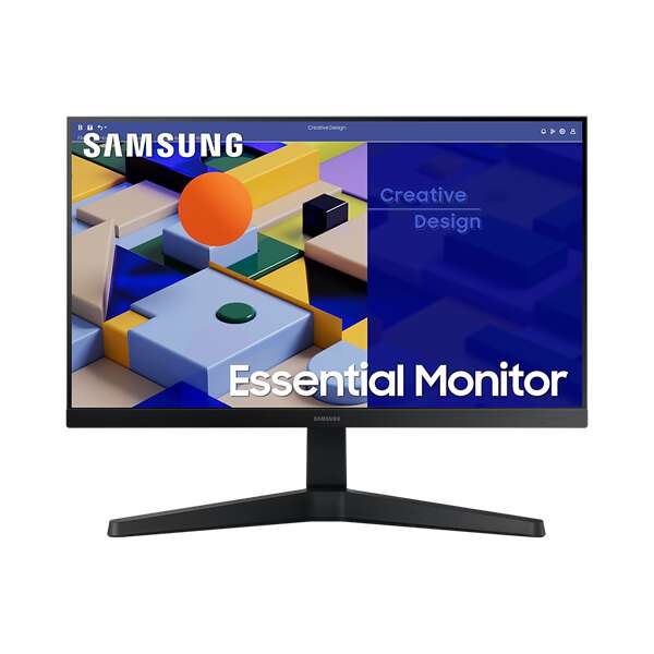 Samsung essential ls27c310eauxen 27" sík monitor, fekete