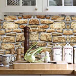 Gekkofix STONE WALL öntapadós tapéta konyhai falon - Gekkofix