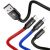 Baseus 3 az 1-ben USB-C / Lightning / Micro 3A 1,2 m-es USB-kábel (fekete) 97336427