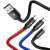 Baseus 3 az 1-ben USB-C / Lightning / Micro 3A 1,2 m-es USB-kábel (fekete) 97336427