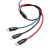 Kabel 3 w 1 Baseus Rapid, USB na Type-C, Lightning, Micro, 3A, 1,2m, czarny 97336427
