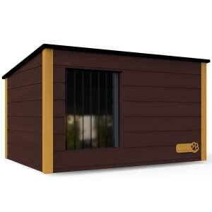 Pepita izolirana kućica za pse za male pse M + poklon igračka – Više boja