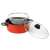 CookLine non-stick oil frying pan with lid and filter 24cm #red 51346630