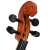 Close-up of the headstock of IdeallStore® classic violin, 4/4 size, wood