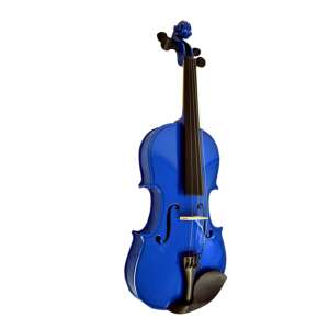 IdeallStore® 4/4 size blue classic violin - Art & Craft