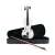 IdeallStore classic white 4/4 size violin with bow and case