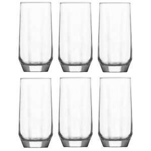 Set mit 6 LAV modernen Gläsern, 385 ml Fassungsvermögen - Gläser