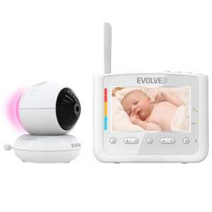 EvolvEO NL4 Babyphone mit Nachtlicht und rotierender Kamera - Babyfone & Atemüberwachungsgeräte und Schutzgitter