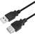 Logilink Kabel USB 2.0 A do A, 3 metry, czarny