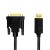 Logilink DisplayPort cable, DP/M DVI/M, 1080p, black, 2 m 103132790