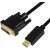 Logilink DisplayPort to DVI-D cable, 2m, black