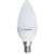 Esperanza C37 E14 5W LED bulb, warm white, 470 lumens