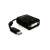 Delock DisplayPort to DVI adapter, black
