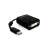 Delock DisplayPort to DVI adapter, black