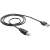 Delock EASY-USB 2.0 A to USB 2.0 B cable, 1 meter, black
