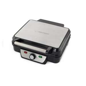 Esperanza Provolone contact grill, silver - Tabletop Grill and Waffle Maker