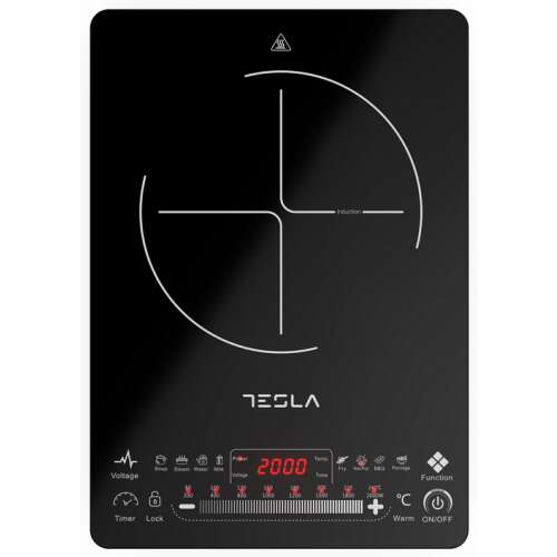 Tesla IC400B Induction Portable Cooktop, Black